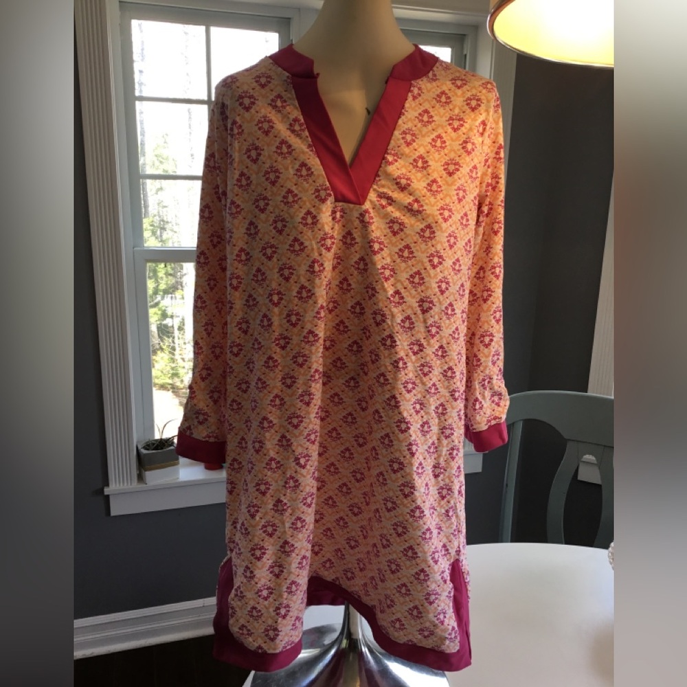 Aqua et sol beach swim cover up